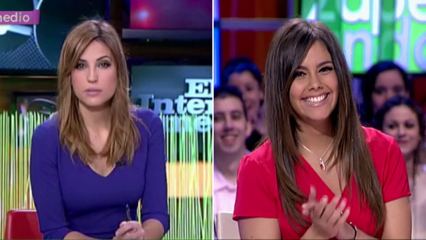 Cristina Pedroche y Sandra Sabat&eacute;s, en 'Zapeando'