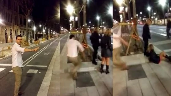 Mario García Montealegre, el joven de la agresión en Barcelona