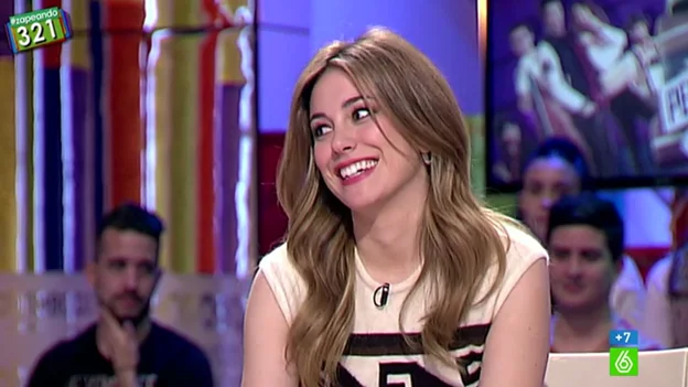 La actriz Blanca Suárez, en 'Zapeando' La actriz Blanca Suárez, en 'Zapeando'