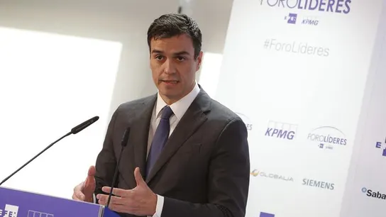 El secretario general del PSOE, Pedro Sánchez El secretario general del PSOE, Pedro Sánchez