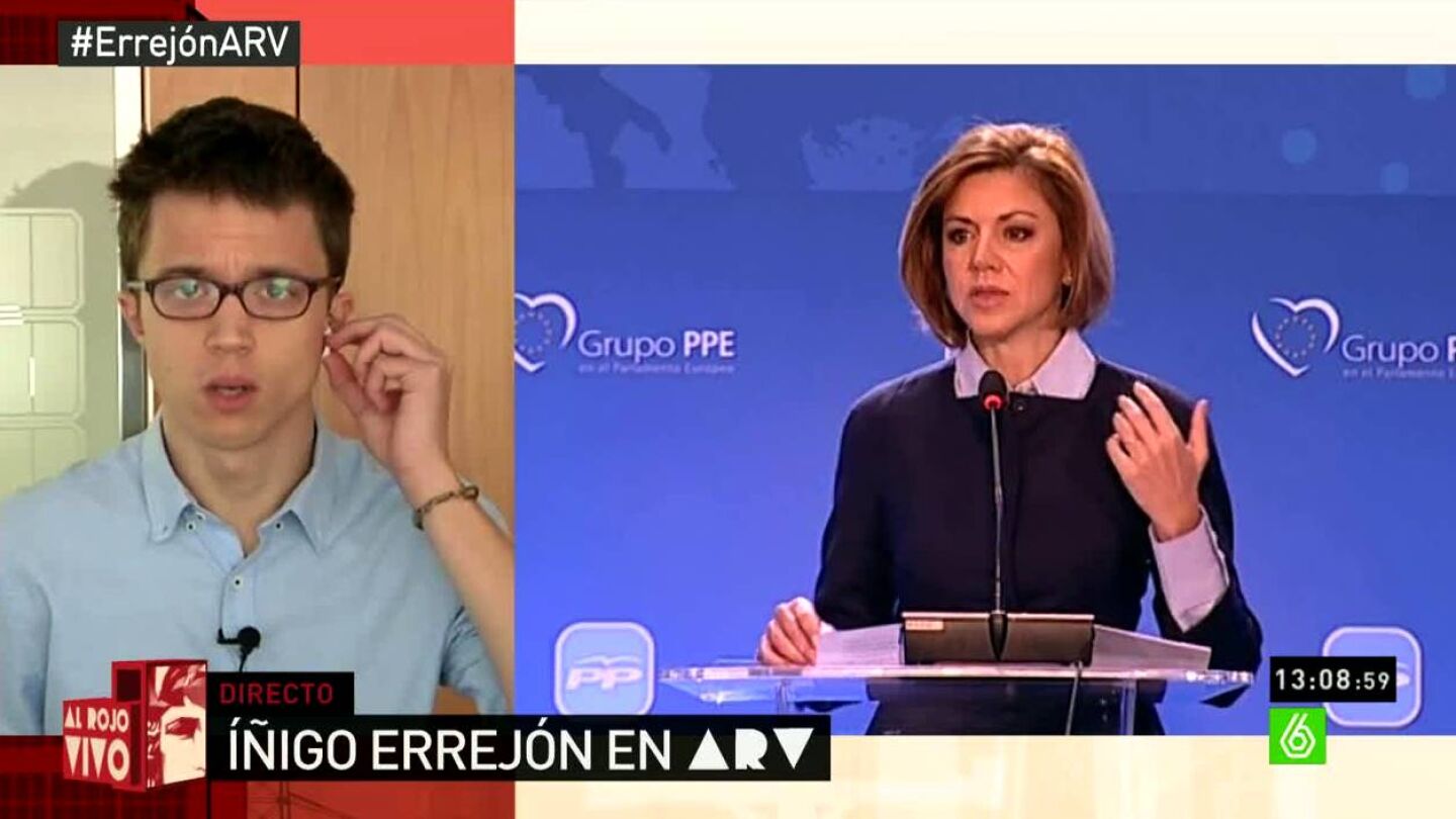 Errej&oacute;n habla del PP