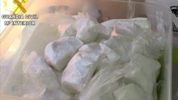 La Guardia Civil incauta a camorristas 1.200 kg de hachís ocultos entre cebollas