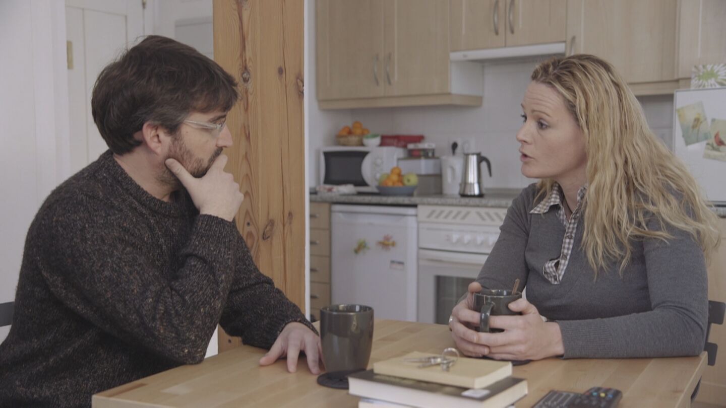 Zaida Cantera y Jordi &Eacute;vole en 'Salvados'