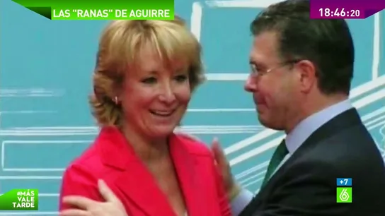 Esperanza Aguirre junto a Francisco Granados Esperanza Aguirre junto a Francisco Granados