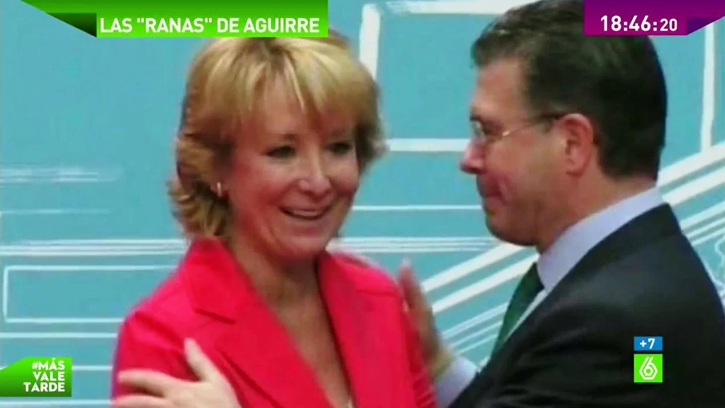 Esperanza Aguirre junto a Francisco Granados Esperanza Aguirre junto a Francisco Granados