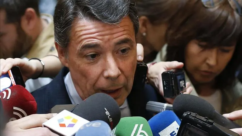 Ignacio González habla con los medios Ignacio González habla con los medios