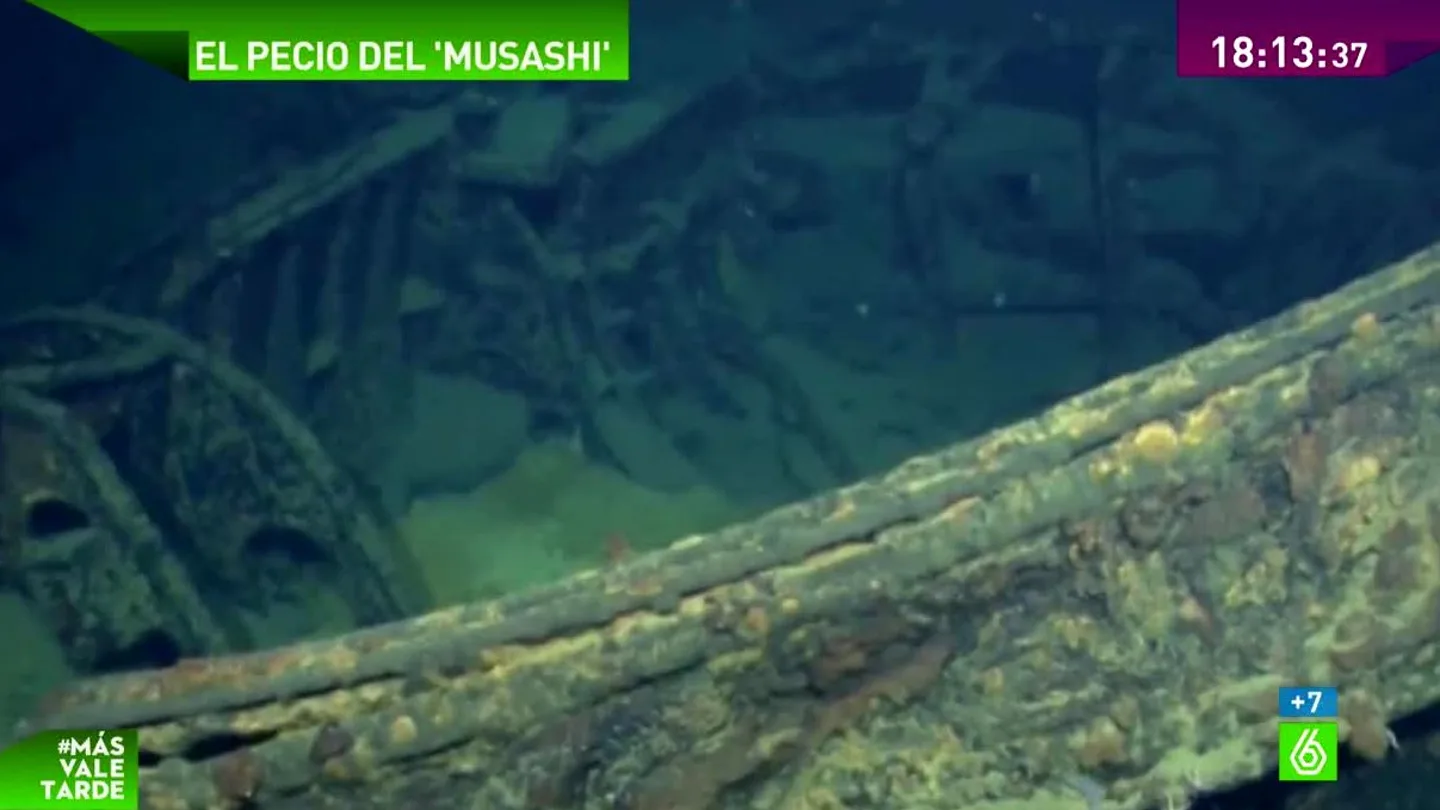 Encuentran en el fondo del mar el acorazado japonés más grande, hundido en la II Guerra Mundial Encuentran en el fondo del mar el acorazado japonés más grande, hundido en la II Guerra Mundial