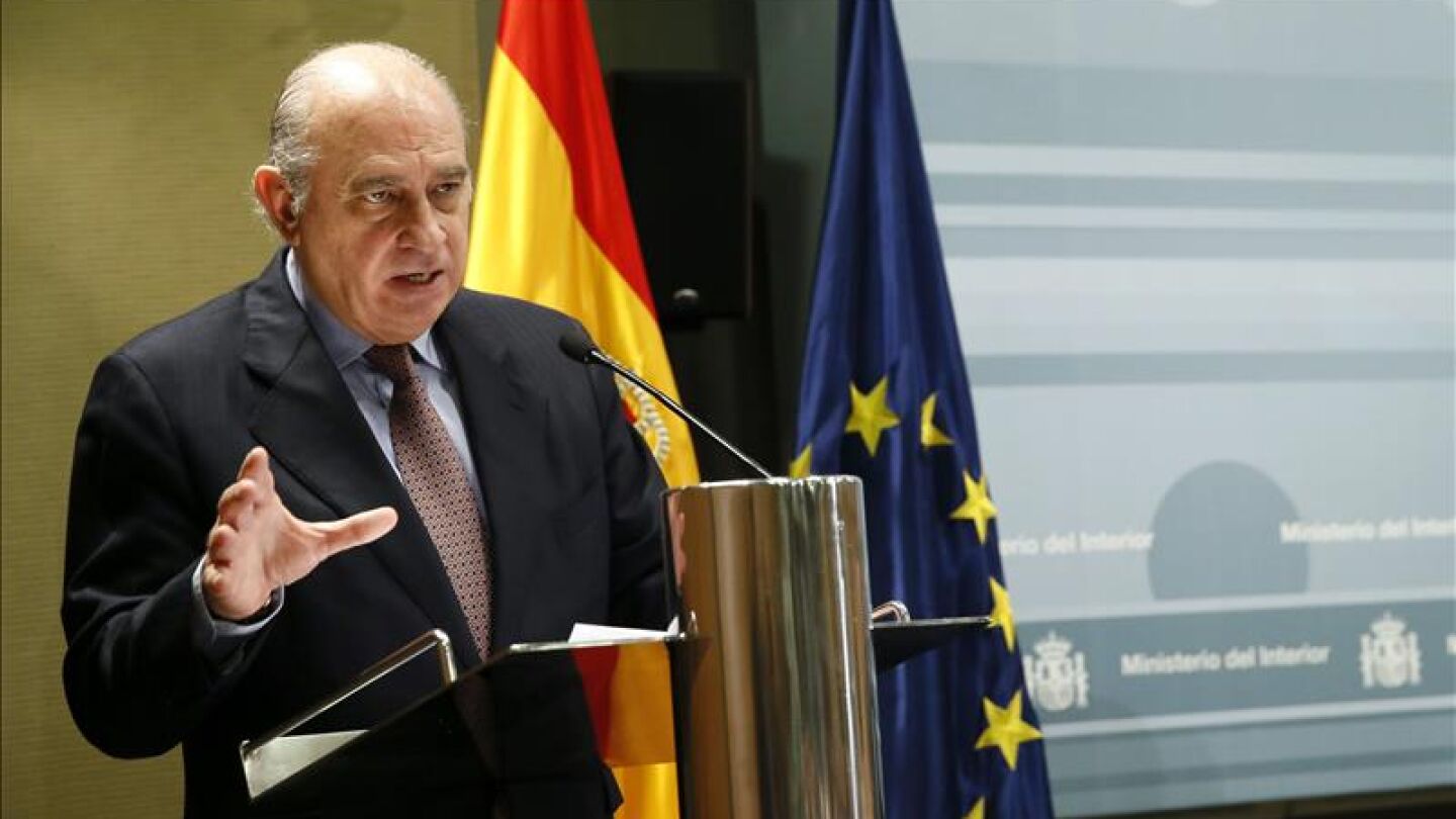 Jorge Fern&aacute;ndez D&iacute;az, ministro del Interior