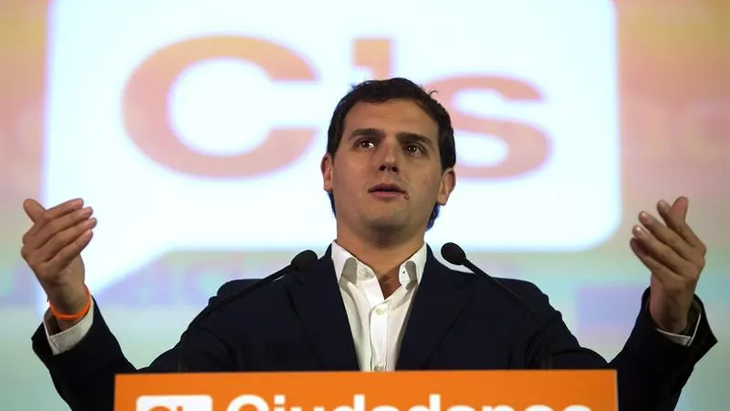 El presidente de Ciudadanos, Albert Rivera.