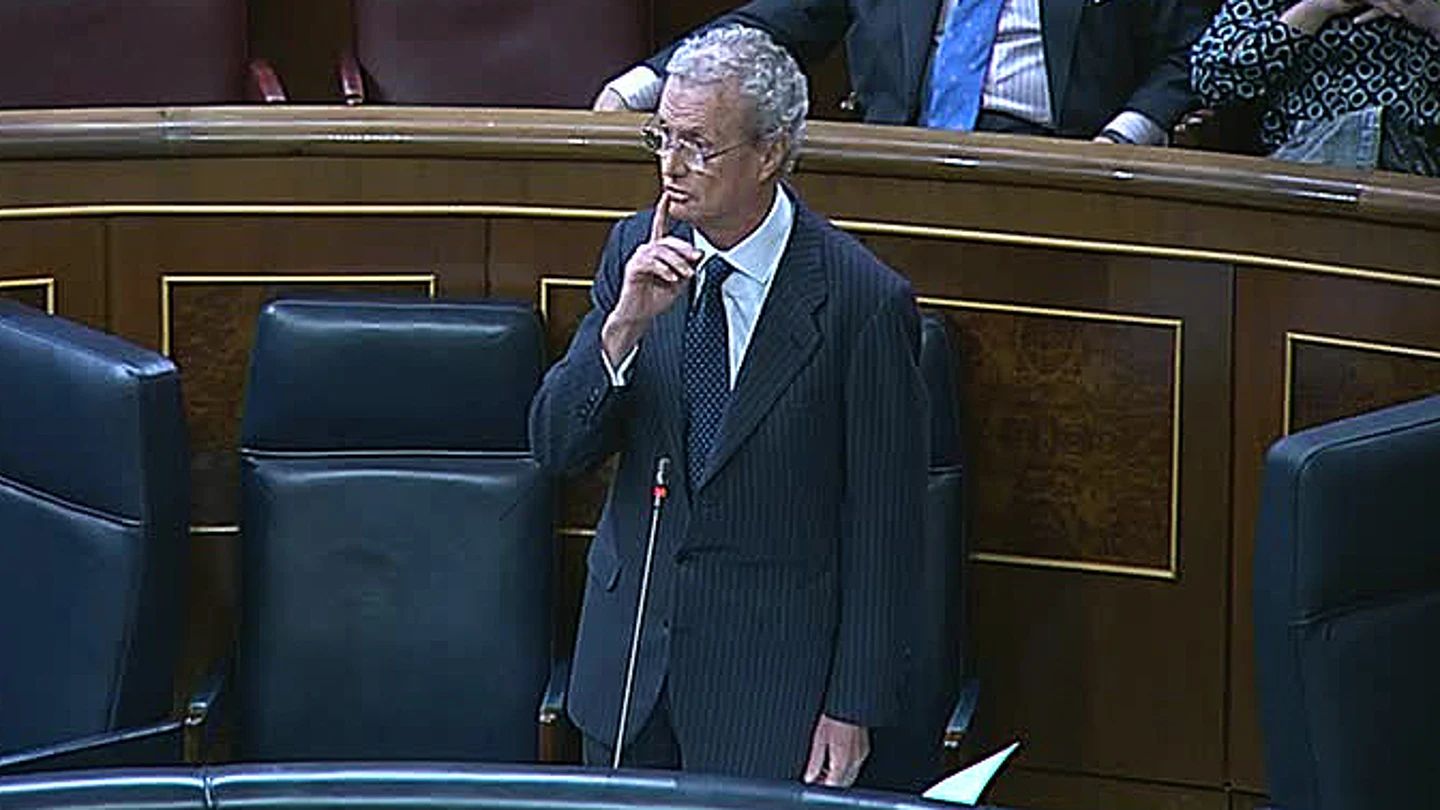 Pedro Morenés en el Congreso Pedro Morenés en el Congreso