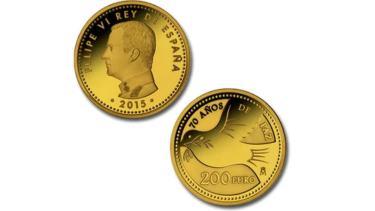 Moneda de Felipe VI Moneda de Felipe VI