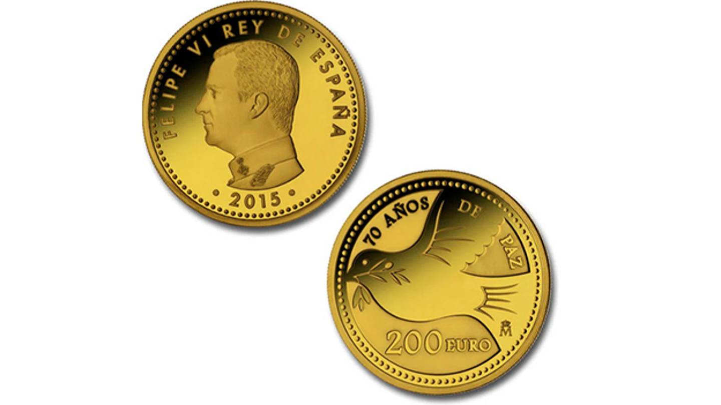 Moneda de Felipe VI Moneda de Felipe VI