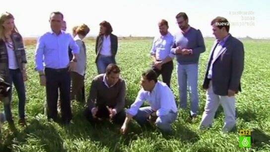 La c&uacute;pula del PP andaluz en el campo