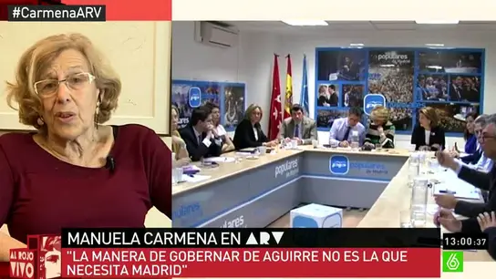 Manuela Carmena en ARV Manuela Carmena en ARV