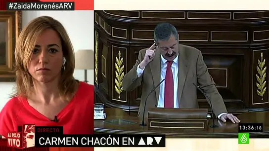 Carme Chacón en ARV Carme Chacón en ARV