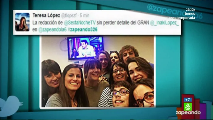 Los redactores de laSexta Noche ven Zapeando