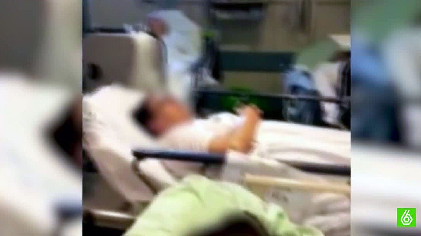 Imagen del colapso del Hospital de las Palmas
