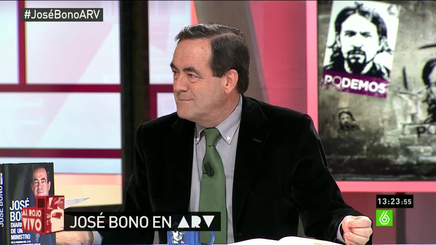 Jos&eacute; Bono, en 'Al Rojo Vivo'