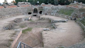 El anfiteatro romano de Mérida