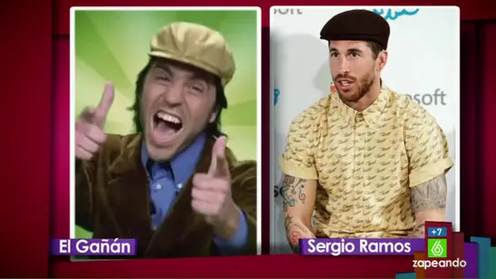Sergio Ramos y su look de Gañan revoluciona las redes sociales y 'Zapeando' Sergio Ramos y su look de Gañan revoluciona las redes sociales y 'Zapeando'