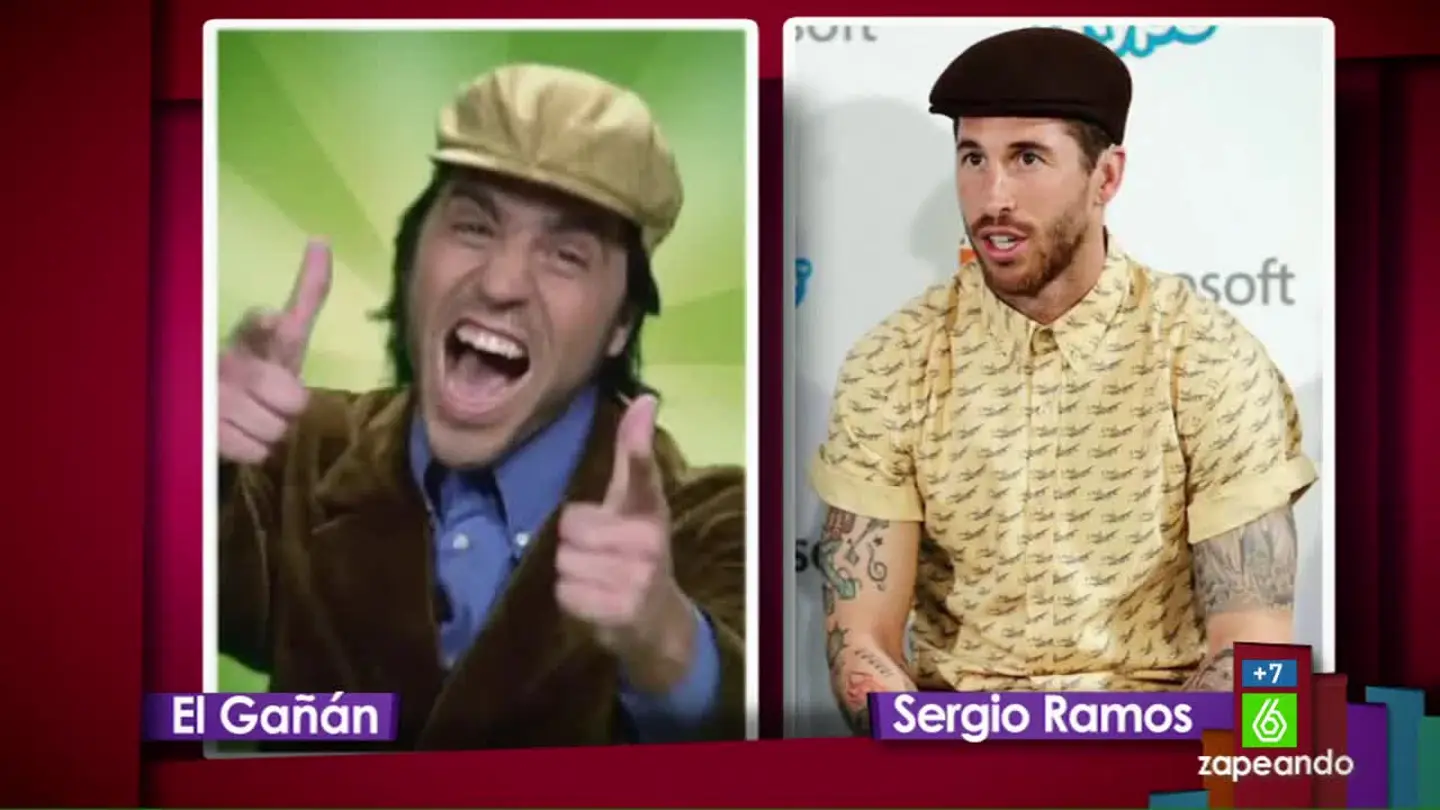 Sergio Ramos y su look de Gañan revoluciona las redes sociales y 'Zapeando' Sergio Ramos y su look de Gañan revoluciona las redes sociales y 'Zapeando'