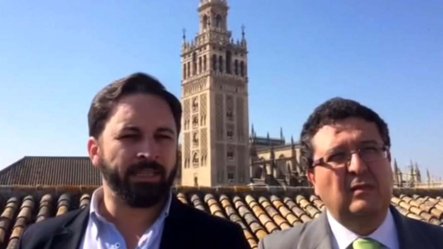 Santiago Abascal, presidente de Vox