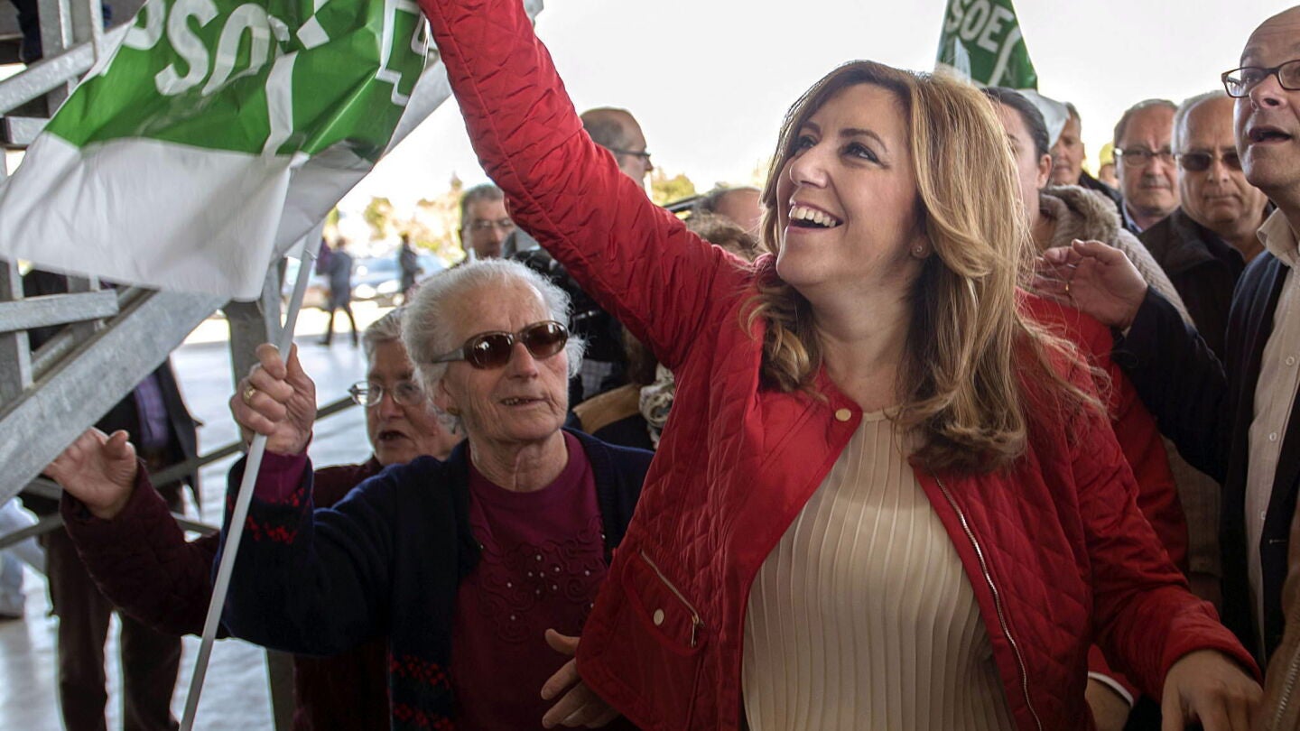 Susana D&iacute;az: "Quiero que os sint&aacute;is orgulllosos"