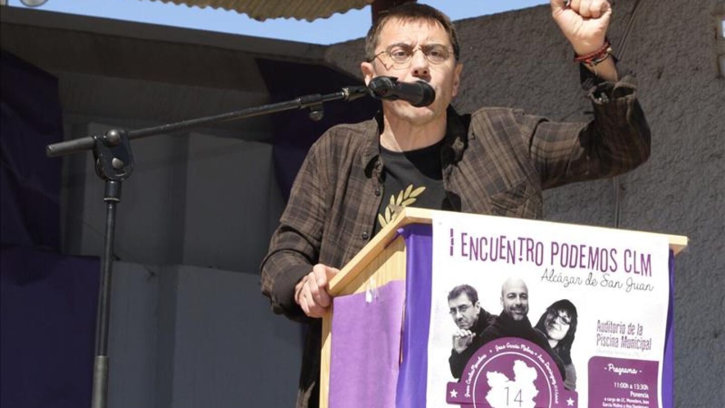 Monedero acusa al PP de querer que la pol&iacute;tica sea "espacio de privilegiados"