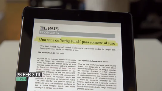 Los 'hedge funds', en Salvados Los 'hedge funds', en Salvados