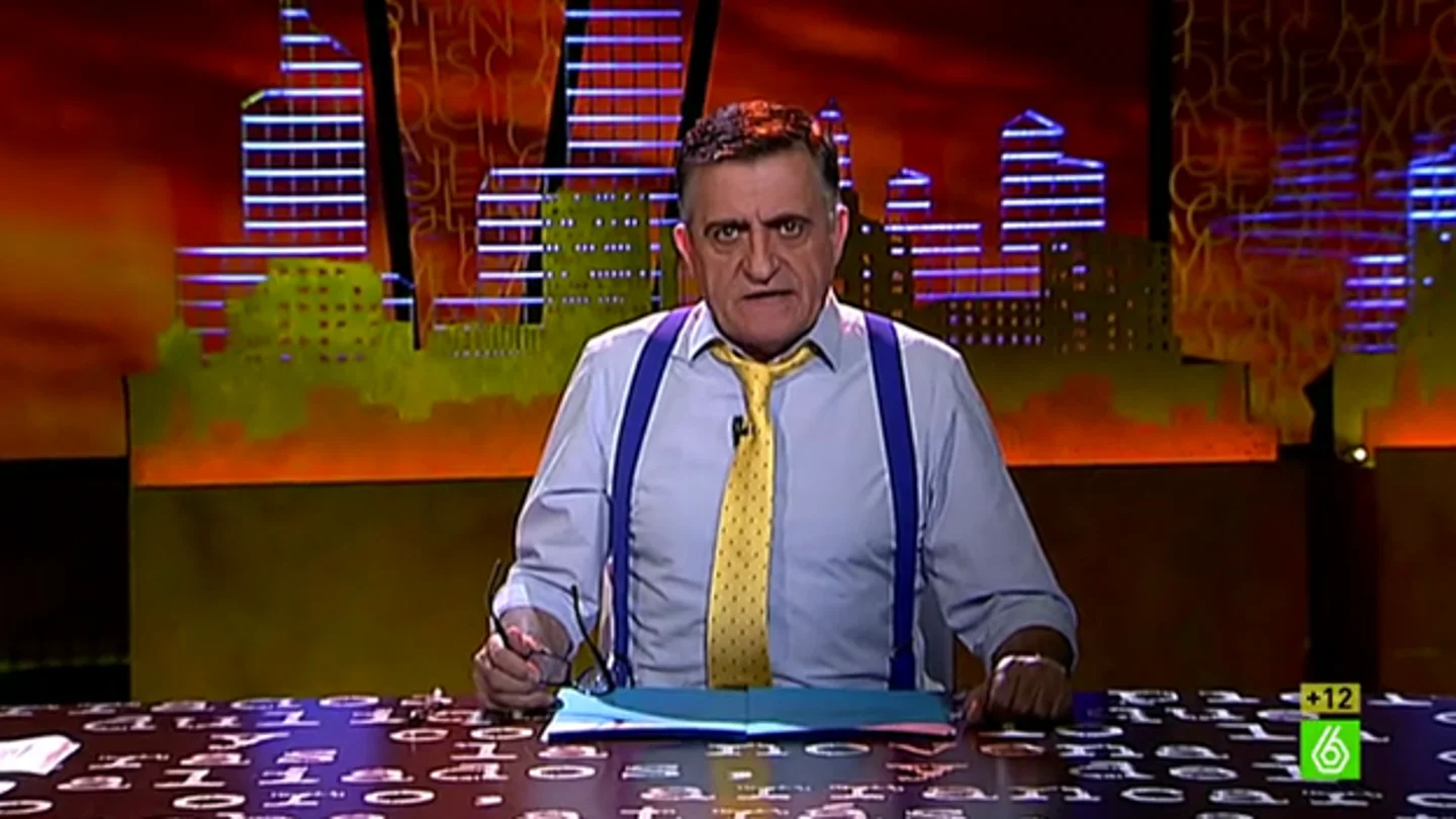 El Gran Wyoming, en 'El Intermedio' El Gran Wyoming, en 'El Intermedio'