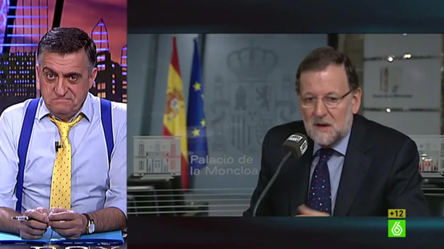 El Gran Wyoming comenta la entrevista de Rajoy El Gran Wyoming comenta la entrevista de Rajoy
