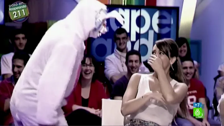 'Zapeando' recuerda el susto del conejo a Cristina Pedroche 'Zapeando' recuerda el susto del conejo a Cristina Pedroche