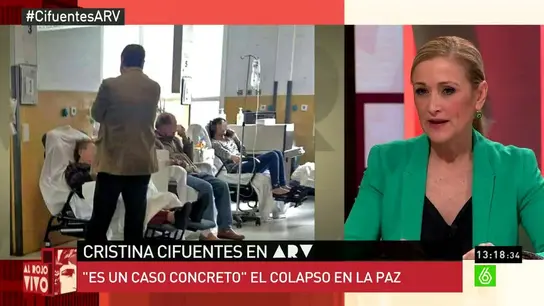 Cristina Cifuentes habla sobre la Sanidad Cristina Cifuentes habla sobre la Sanidad