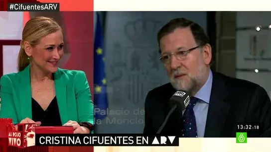 Cifuentes sobre Marhuenda y Rajoy Cifuentes sobre Marhuenda y Rajoy