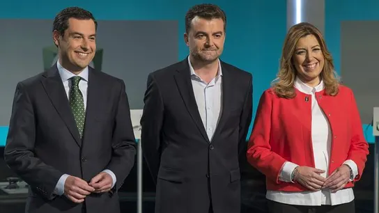 Debate entre candidatos en Andalucía Debate entre candidatos en Andalucía
