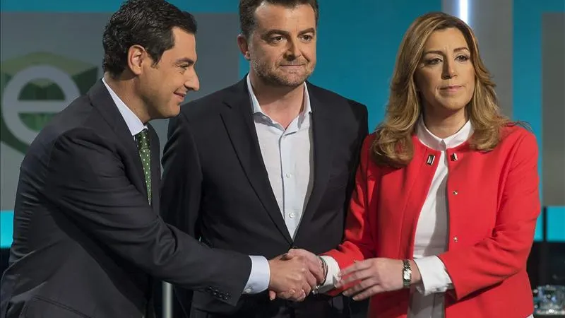 Último debate de los candidatos a las elecciones andaluzas