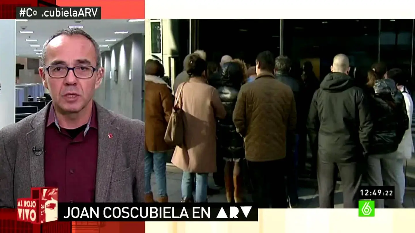 Joan Coscubiela en ARV Joan Coscubiela en ARV
