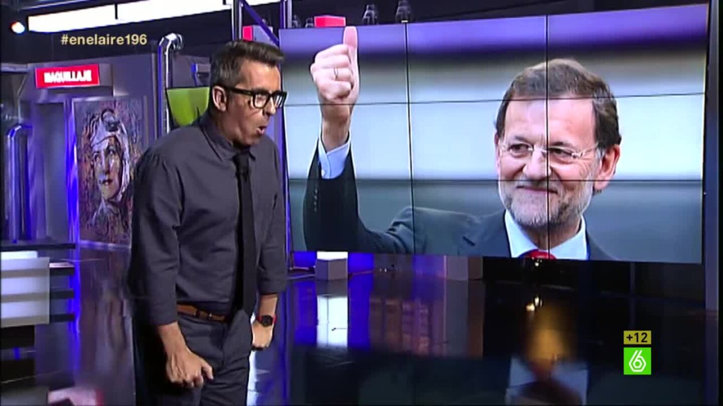 Andreu Buenafuente habla de Mariano Rajoy en su mon&oacute;logo