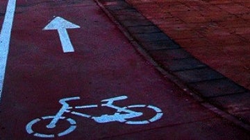 Imagen de un carril bici