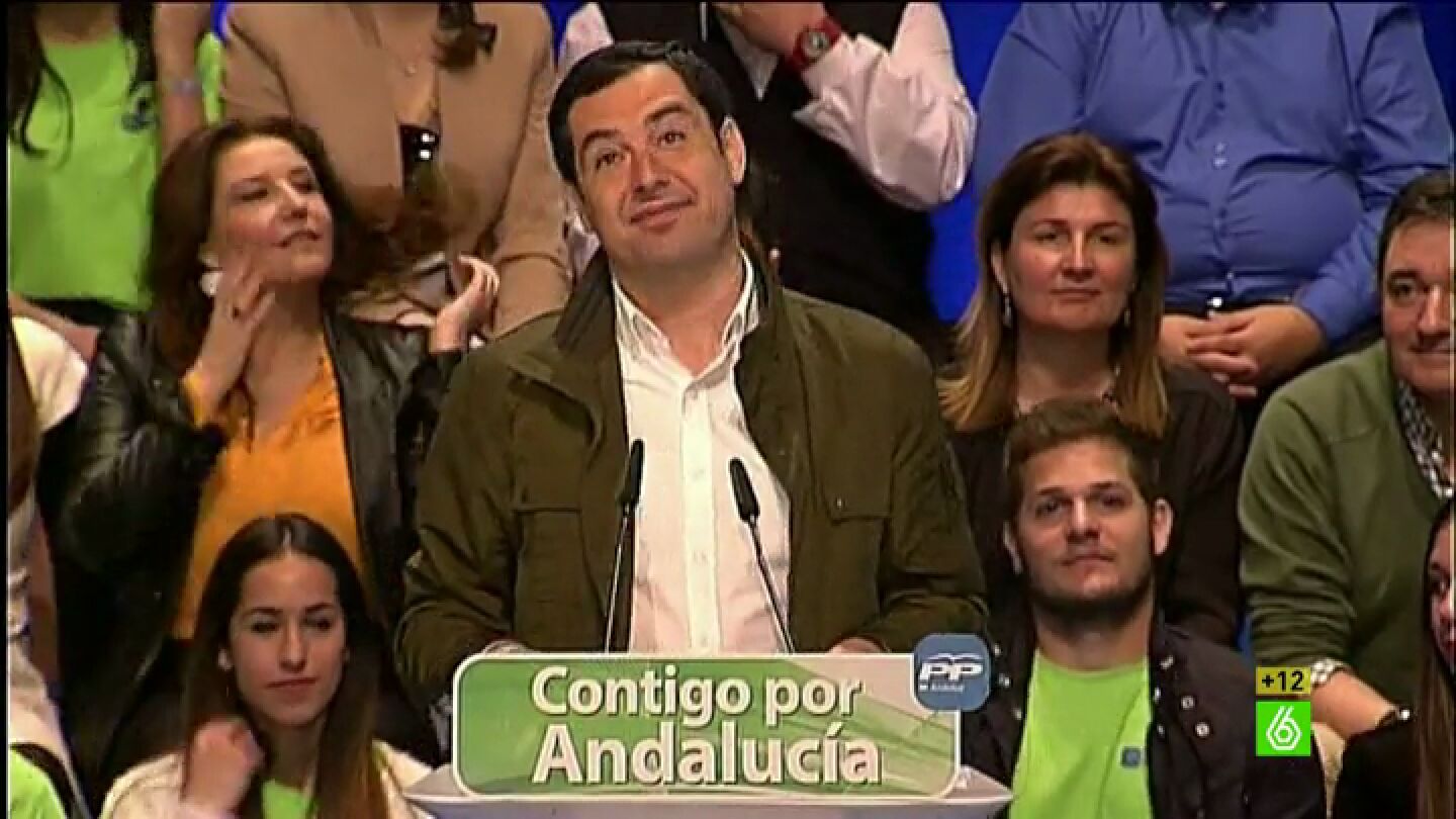 Moreno Bonilla esta alegre