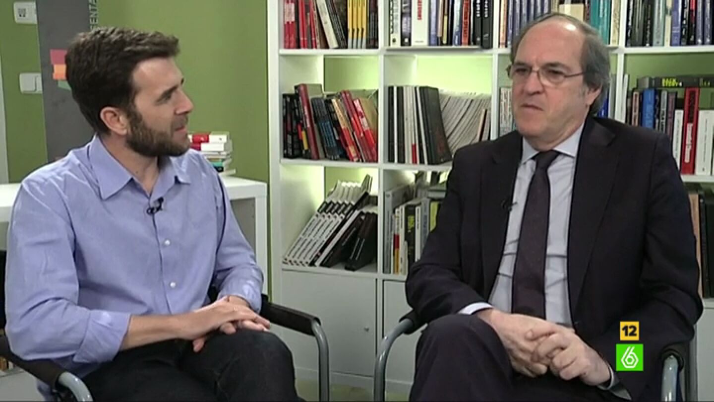 &Aacute;ngel Gabilondo, con Gonzo, en 'El Intermedio'