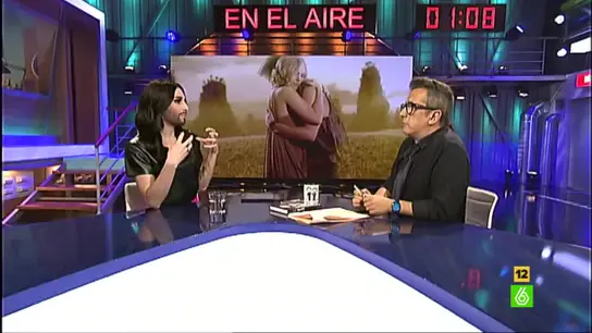 Conchita Wurst y Andreu Buenafuente Conchita Wurst y Andreu Buenafuente