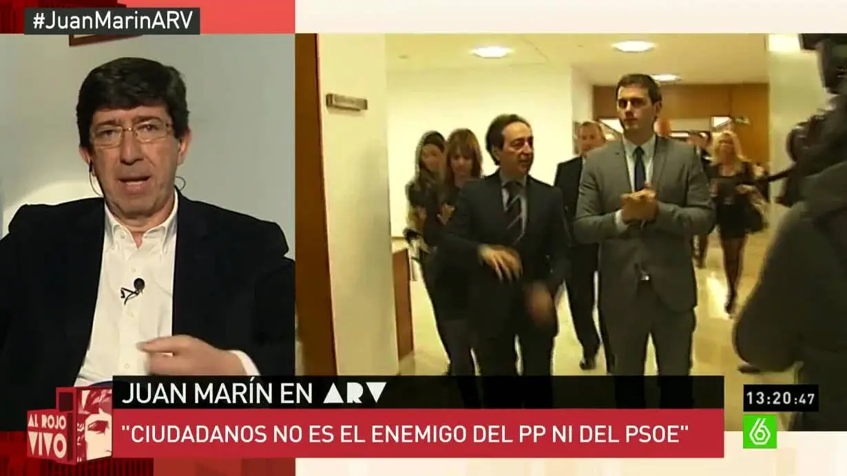 Juan Marín, candidato de Ciudadanos en Andalucía Juan Marín, candidato de Ciudadanos en Andalucía