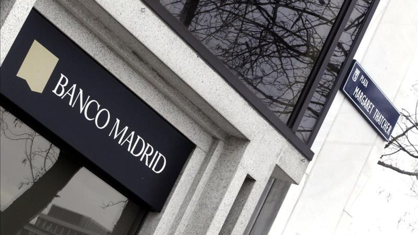 Fachada de Banco Madrid