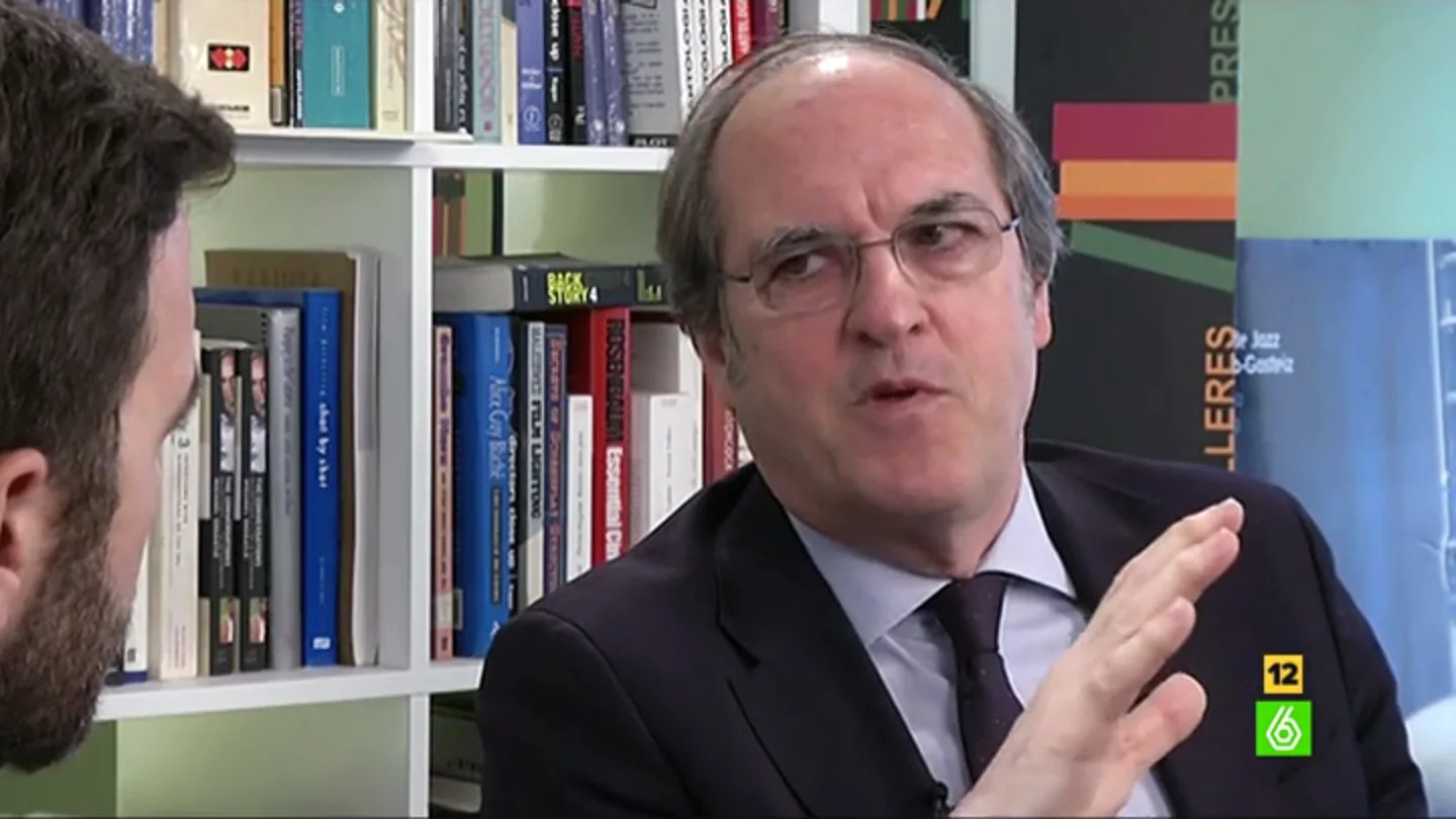 Ángel Gabilondo, en 'El Intermedio' Ángel Gabilondo, en 'El Intermedio'