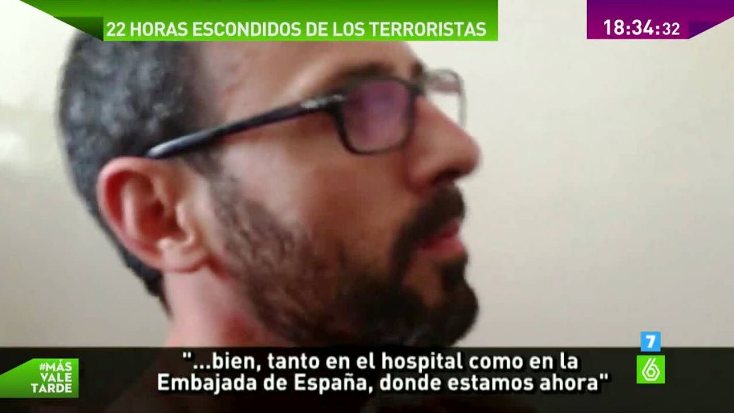 Juan Carlos, superviviente del atentado de T&uacute;nez