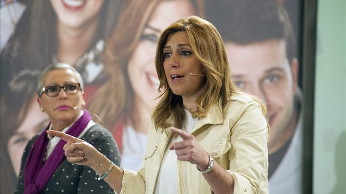 Susana D&iacute;az, candidata socialista a la Junta de Andaluc&iacute;a
