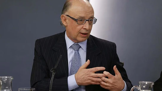 El ministro de Hacienda, Cristóbal Montoro El ministro de Hacienda, Cristóbal Montoro