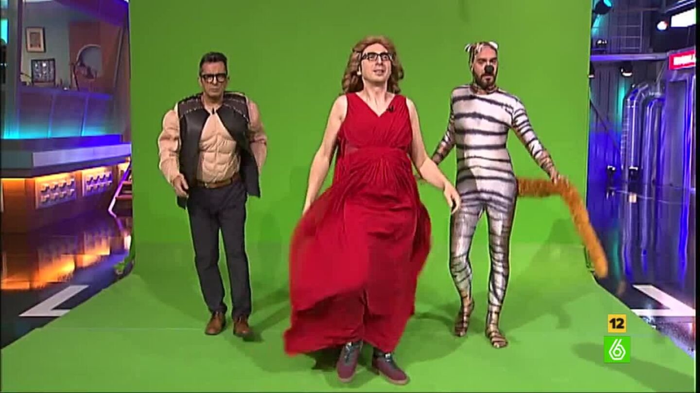 Representaci&oacute;n del videoclip de Edurne en En el aire