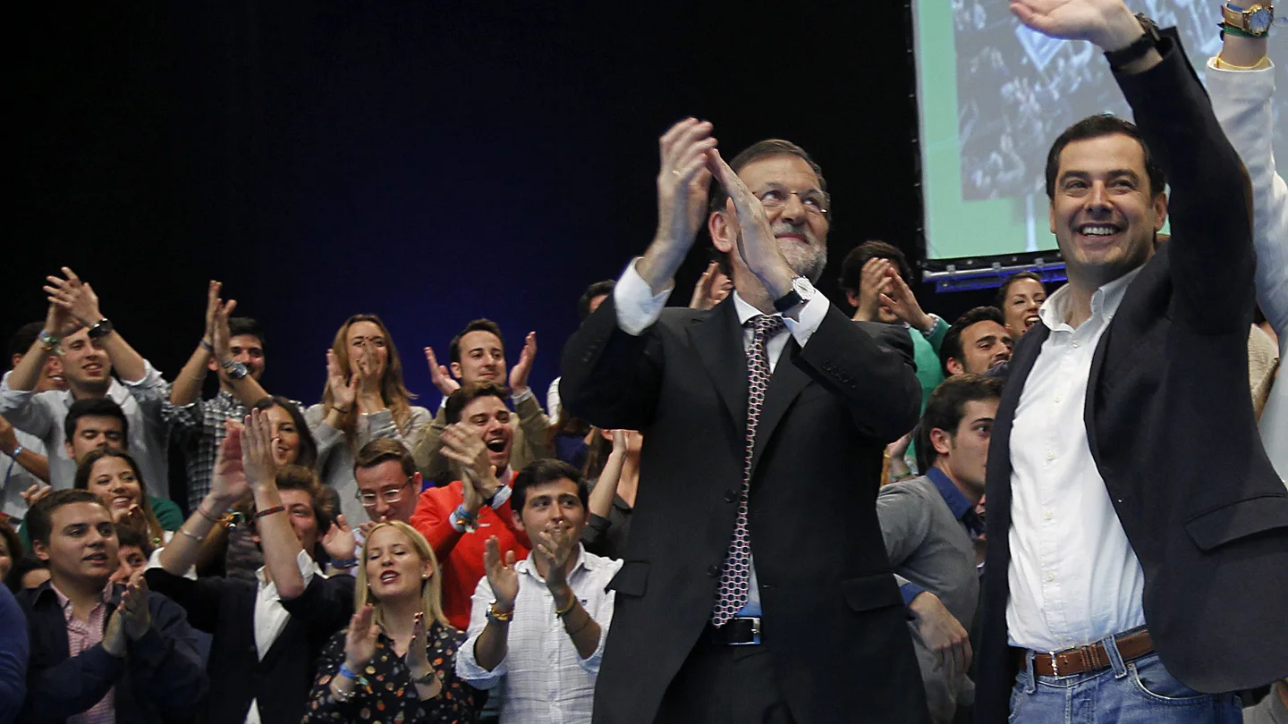 Mariano Rajoy, en el cierre de campaña del PP Mariano Rajoy, en el cierre de campaña del PP